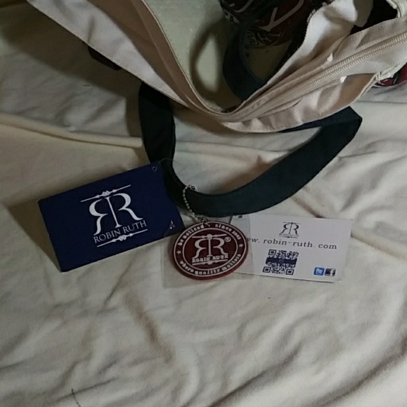 NWT ROBIN RUTH  Canvas carry all - Picture 6 of 6
